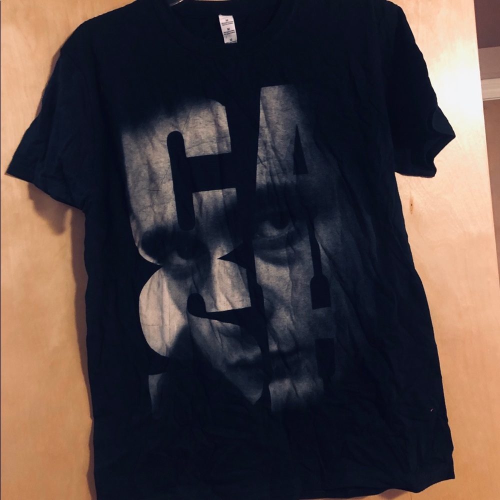 CASH...Johnny Cash “Man in Black” Tee! NEW!